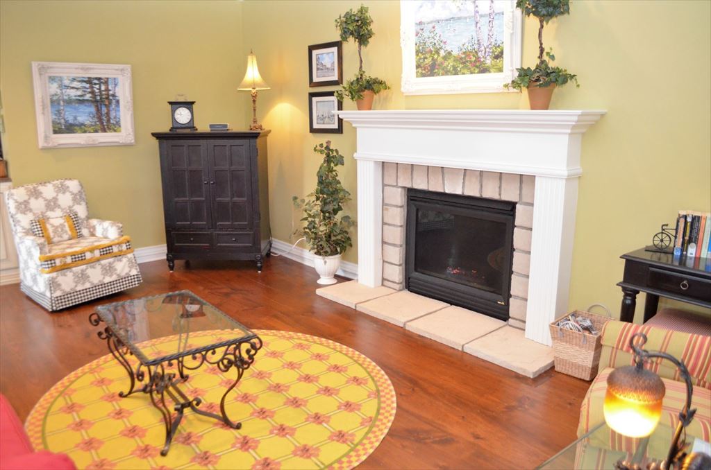 Livingroom With Gas Fireplace